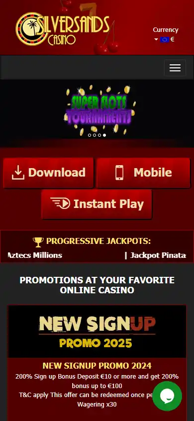 SilverSands Casino screenshot 4