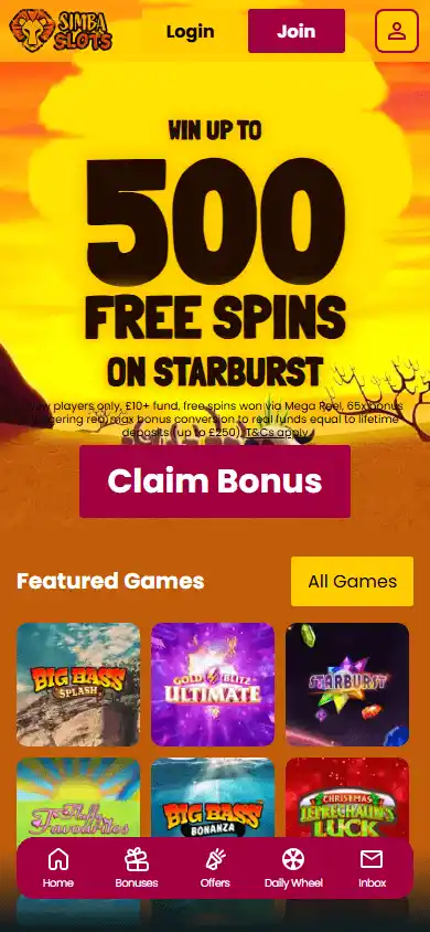 Simba Slots Casino screenshot 5