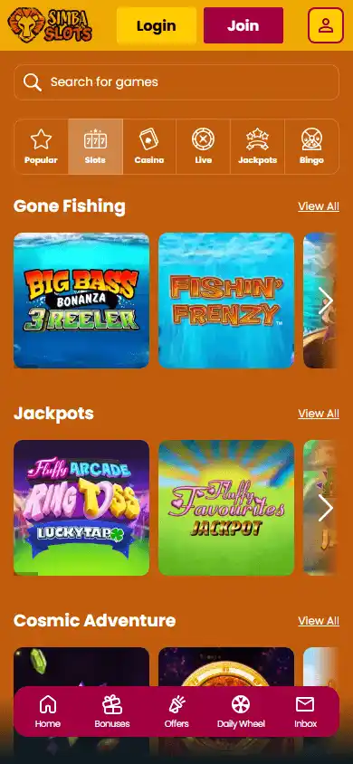 Simba Slots Casino screenshot 6