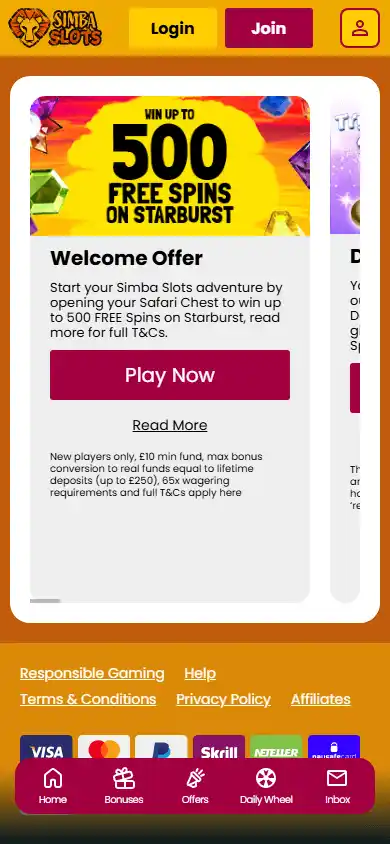 Simba Slots Casino screenshot 7