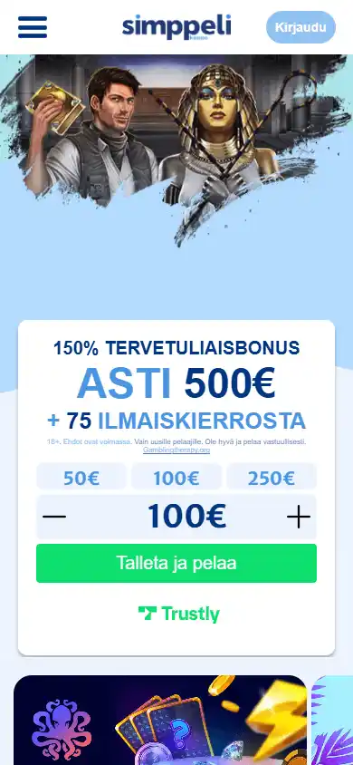 Simppeli Casino screenshot 4