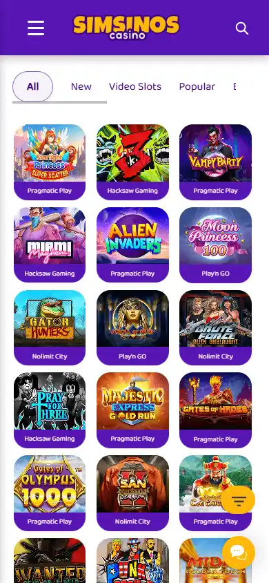 Simsinos Casino screenshot 5