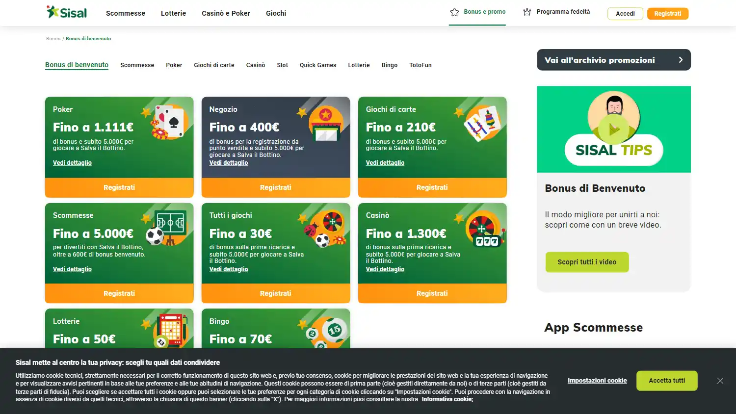 Sisal Casino screenshot 3