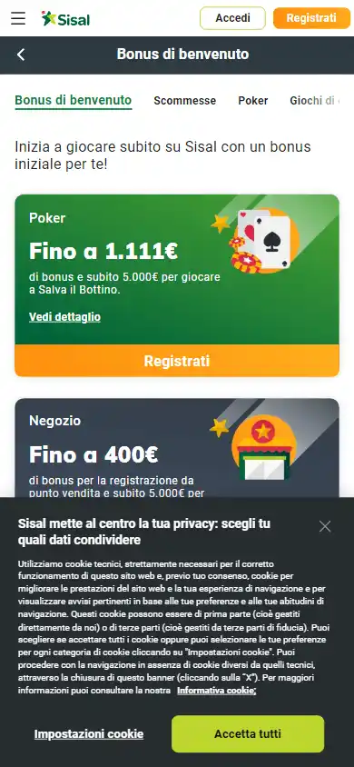 Sisal Casino screenshot 6