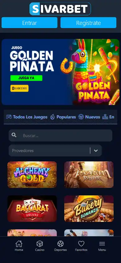 Sivarbet Casino screenshot 4