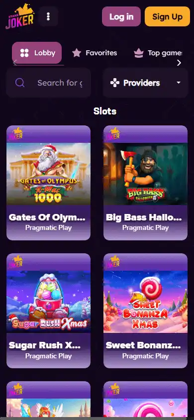StakeJoker Casino screenshot 4