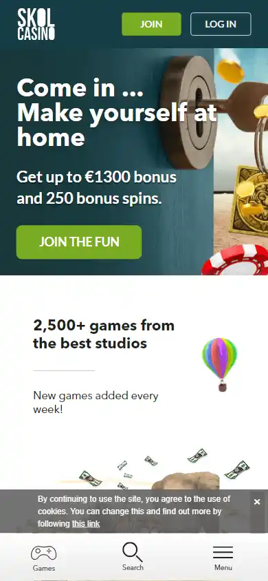 Skol Casino screenshot 4
