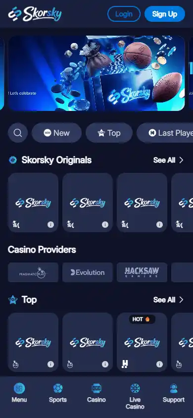Skorsky Casino screenshot 3