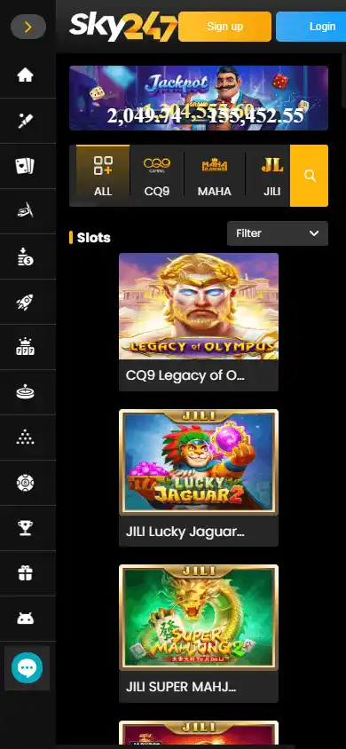 Sky247 Casino screenshot 5
