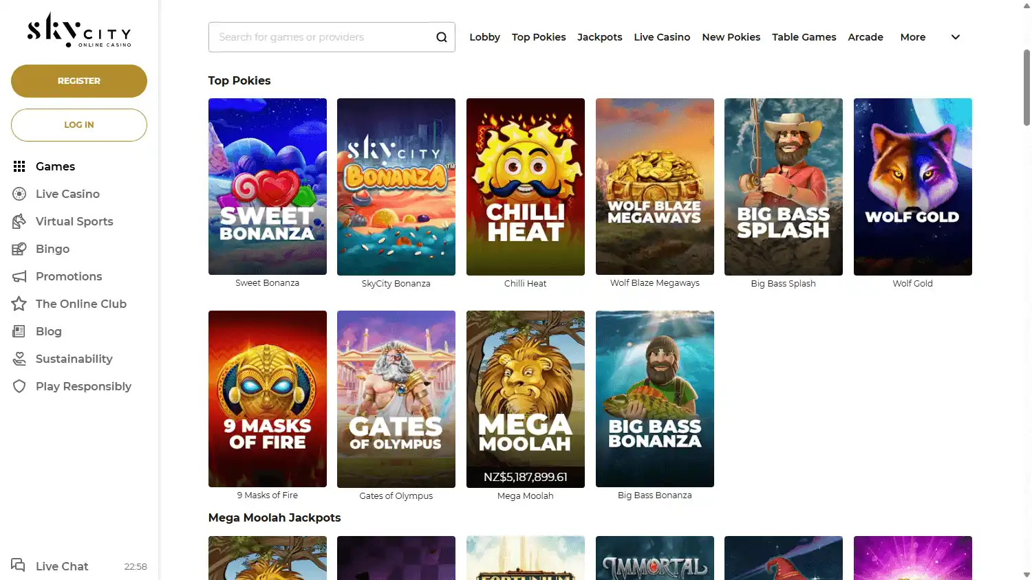 SkyCity Casino screenshot 2