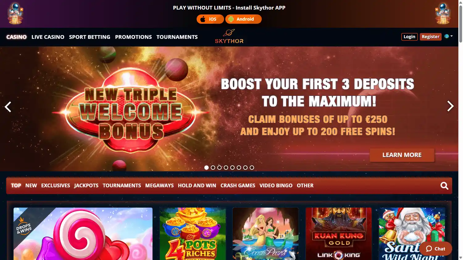 Skythor Casino screenshot 1