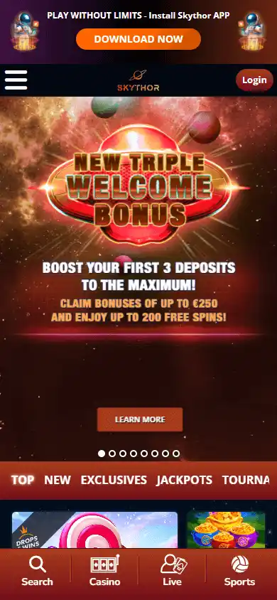Skythor Casino screenshot 4