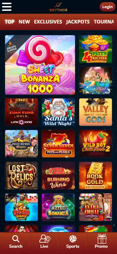 Skythor Casino screenshot 5