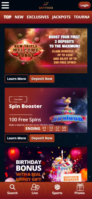 Skythor Casino screenshot 6