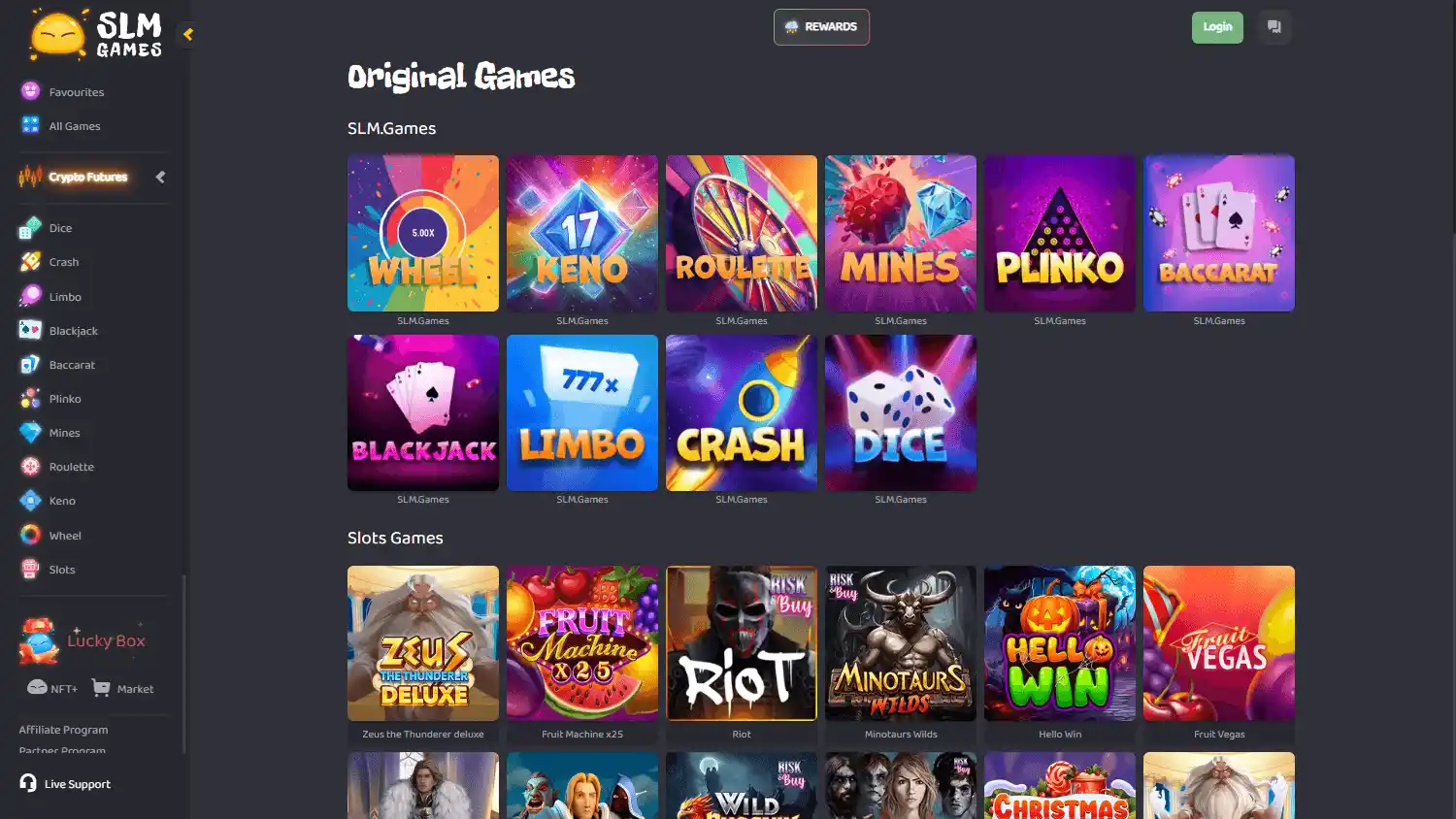 SLM.Games Casino screenshot 2