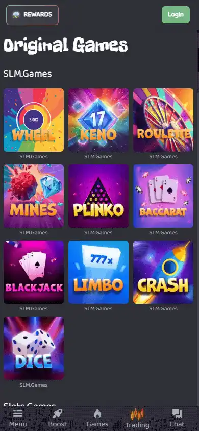 SLM.Games Casino screenshot 4
