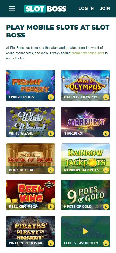 Slot Boss Casino screenshot 5