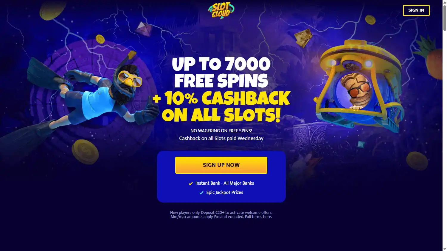 Slot Cloud Casino screenshot 1