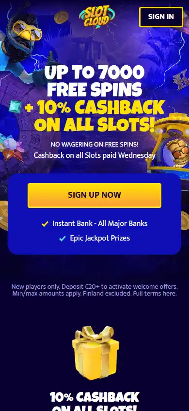 Slot Cloud Casino screenshot 2