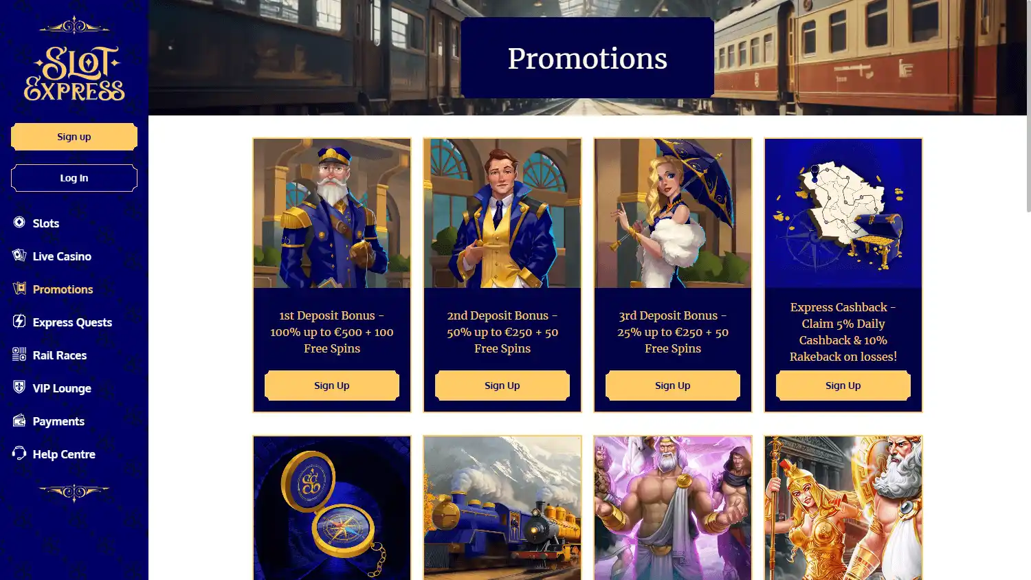 Slot Express Casino screenshot 3