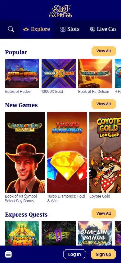 Slot Express Casino screenshot 5