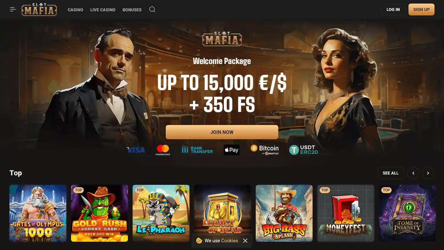 Slot Mafia Casino screenshot 1