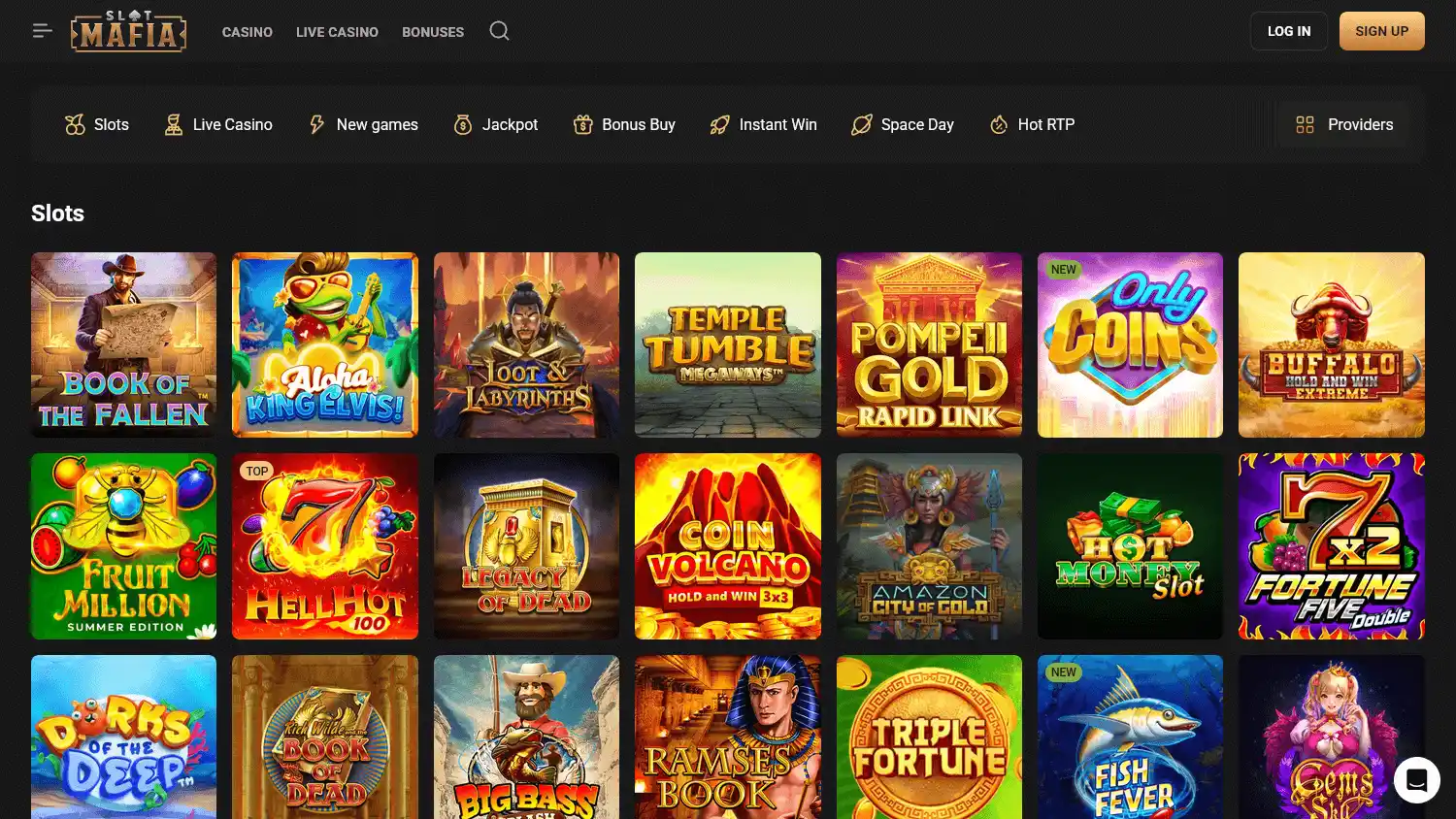 Slot Mafia Casino screenshot 2
