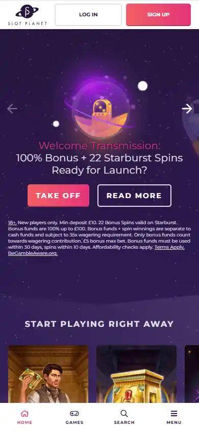 Slot Planet Casino screenshot 4