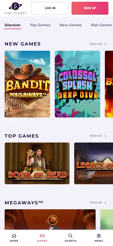 Slot Planet Casino screenshot 5