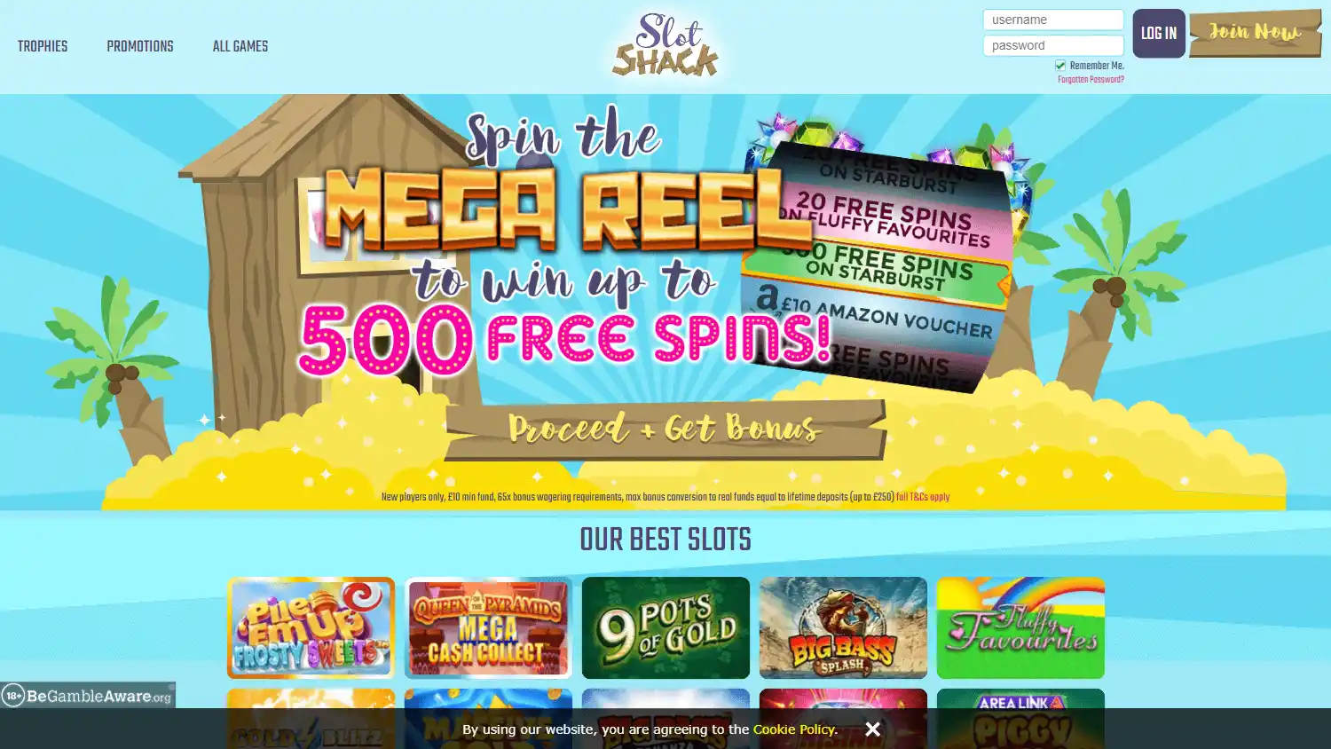 Slot Shack Casino screenshot 1