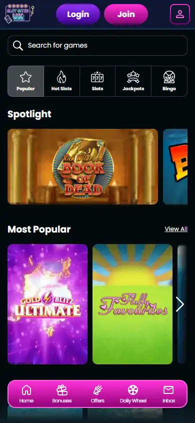 Slot Sites UK Casino screenshot 5