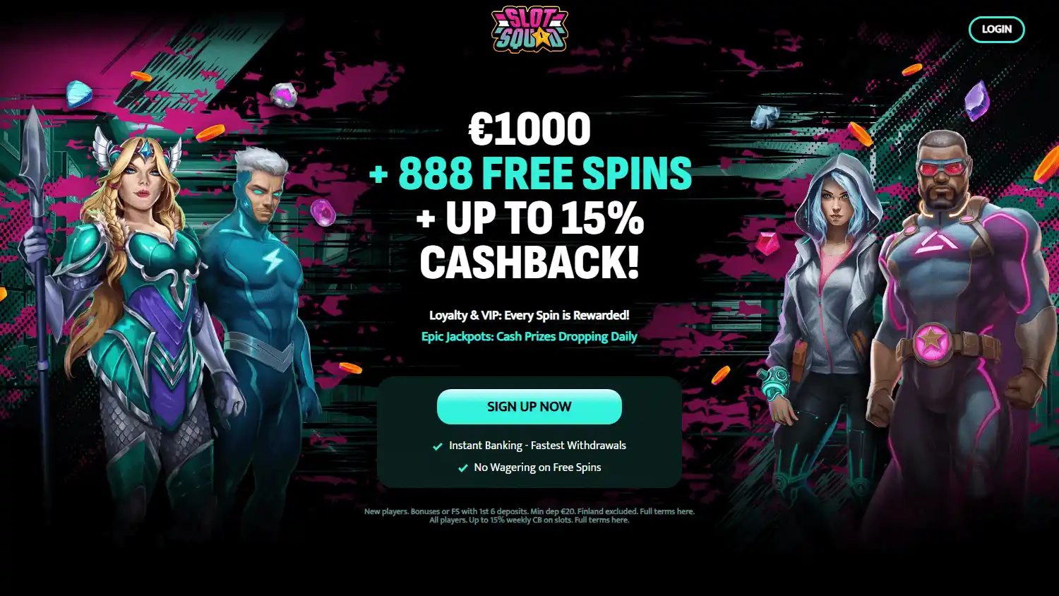 Slot Squad Casino screenshot 1