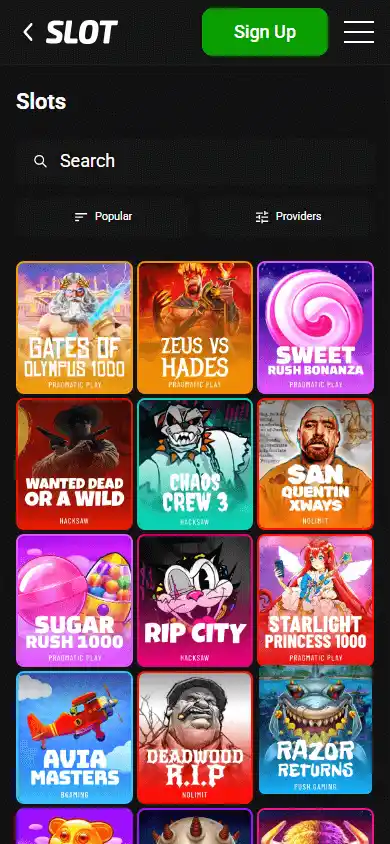 Slot.win Casino screenshot 5