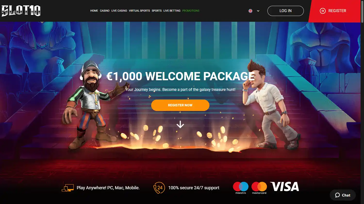 Slot10 Casino screenshot 1