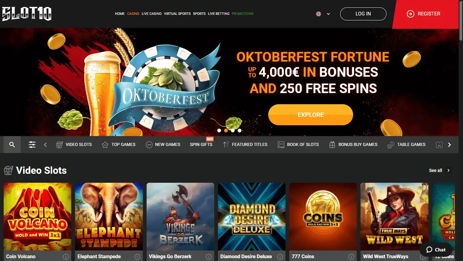 Slot10 Casino screenshot 2
