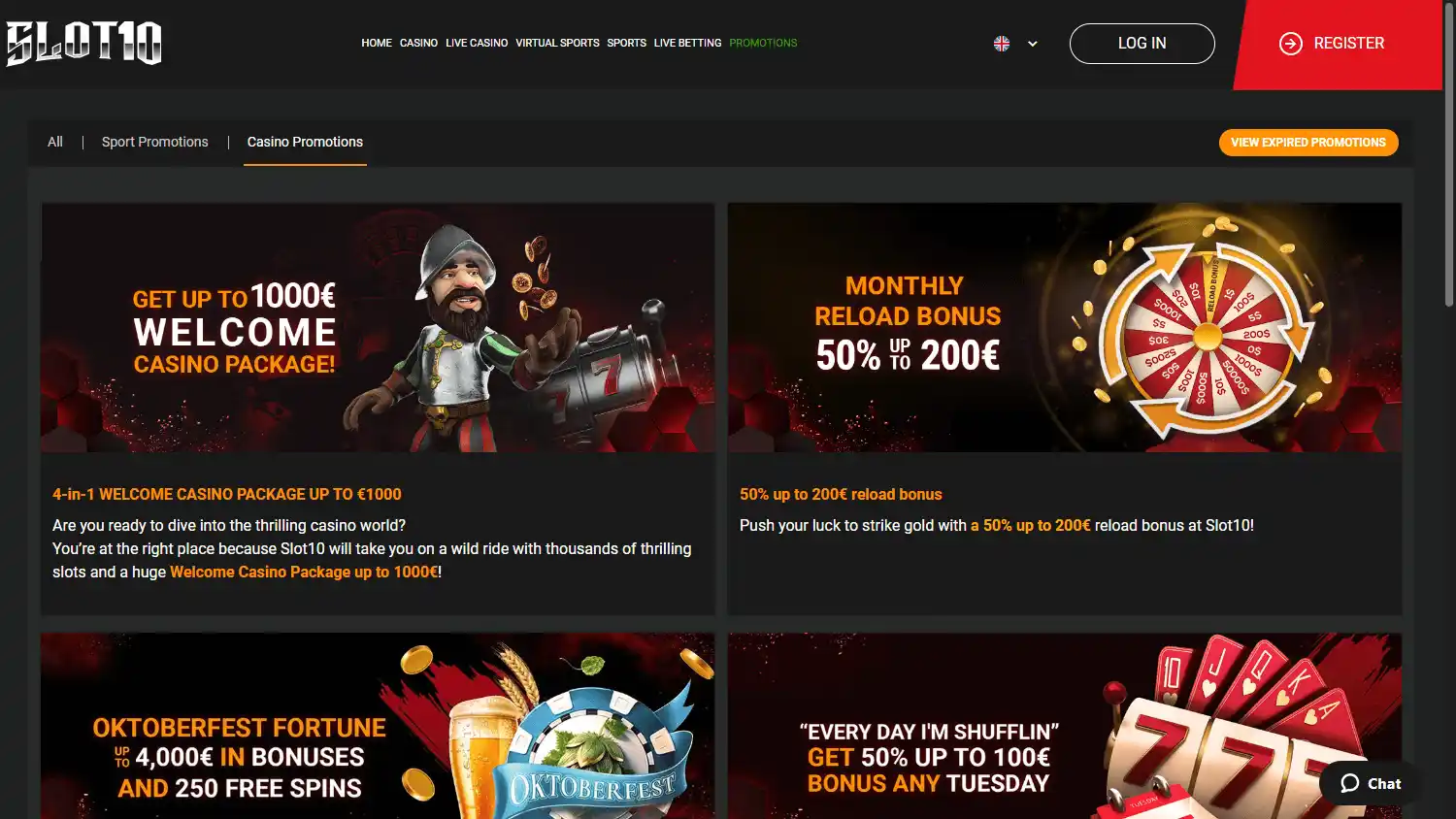 Slot10 Casino screenshot 3