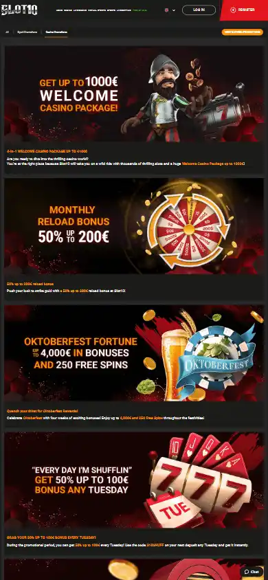 Slot10 Casino screenshot 6