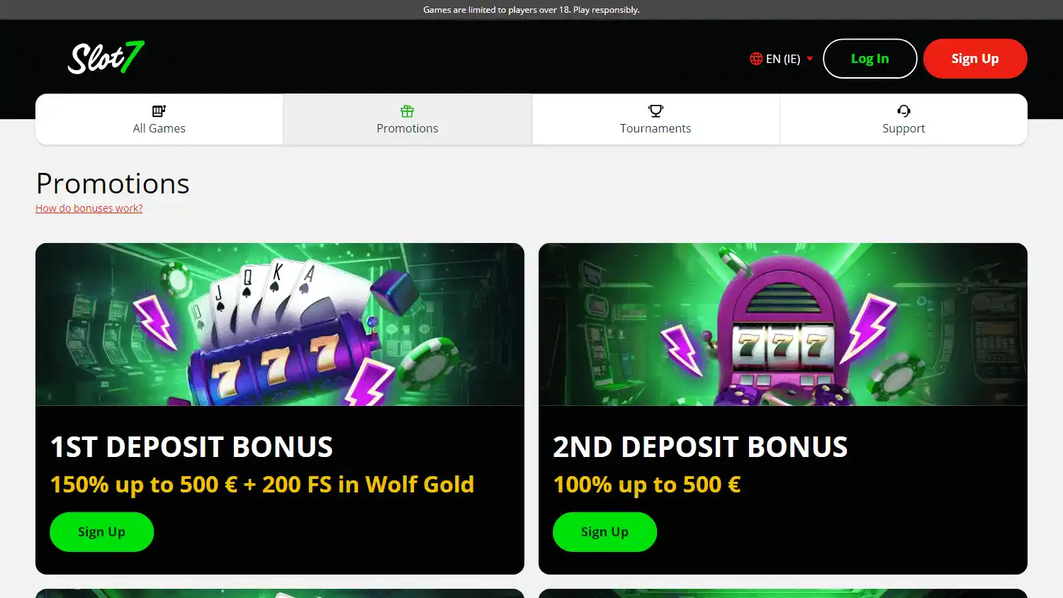 Slot7 Casino screenshot 3