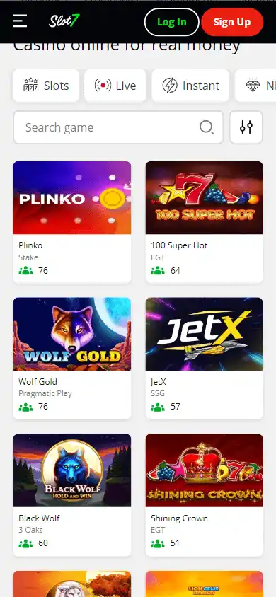Slot7 Casino screenshot 5