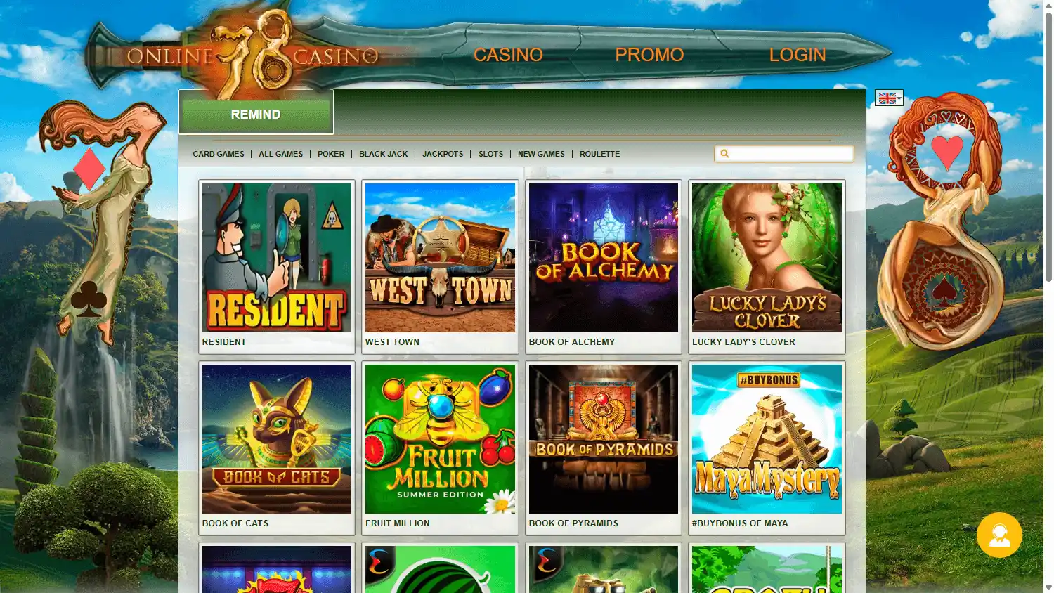 Slot78 Casino screenshot 1