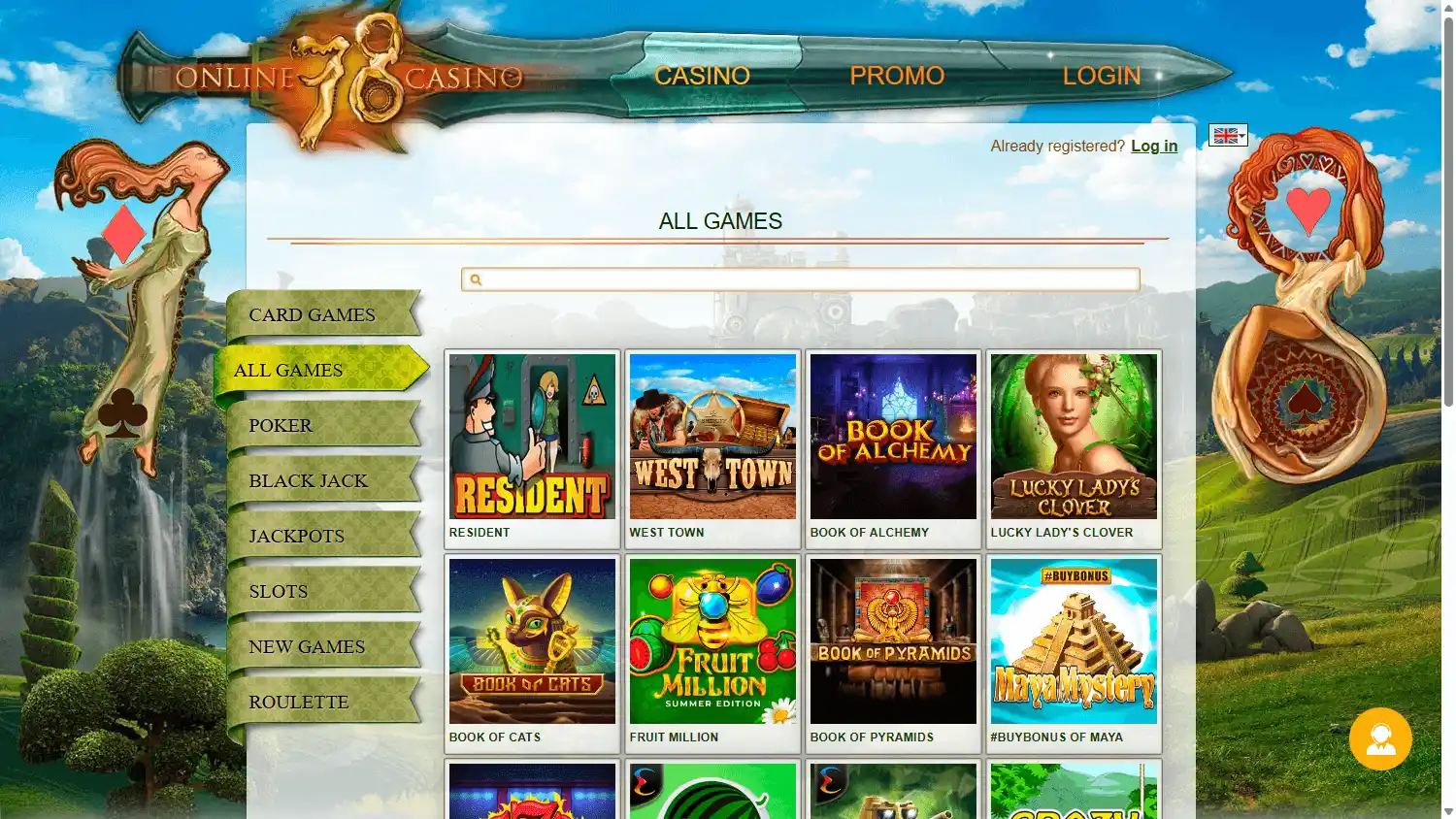 Slot78 Casino screenshot 2