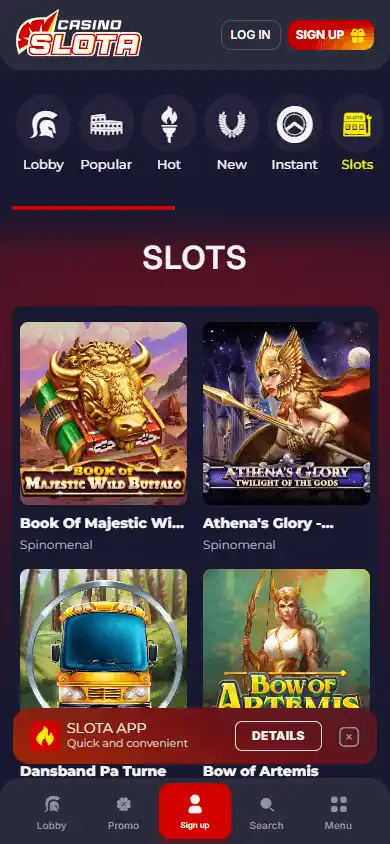SlotaCasino screenshot 5