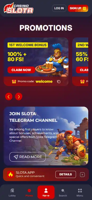 SlotaCasino screenshot 6
