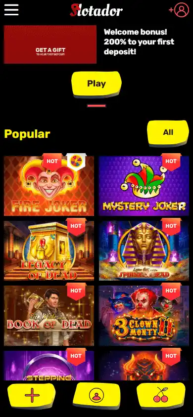 Slotador Casino screenshot 3