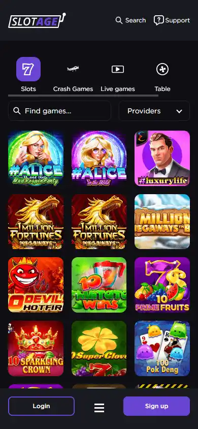 Slotage Casino screenshot 5