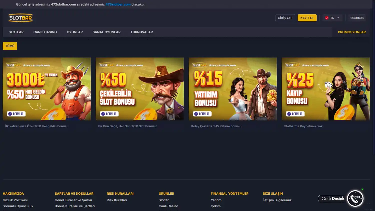 SlotBar Casino screenshot 3