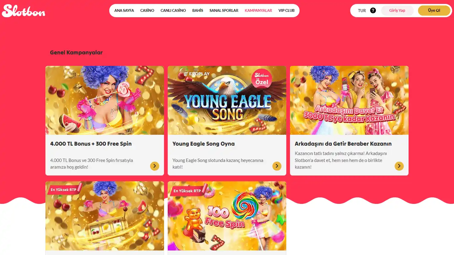 Slotbon Casino screenshot 3