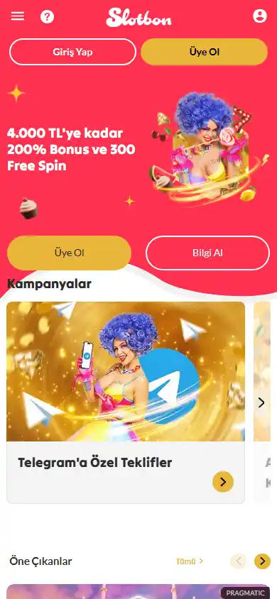 Slotbon Casino screenshot 4