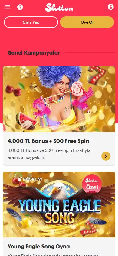 Slotbon Casino screenshot 6
