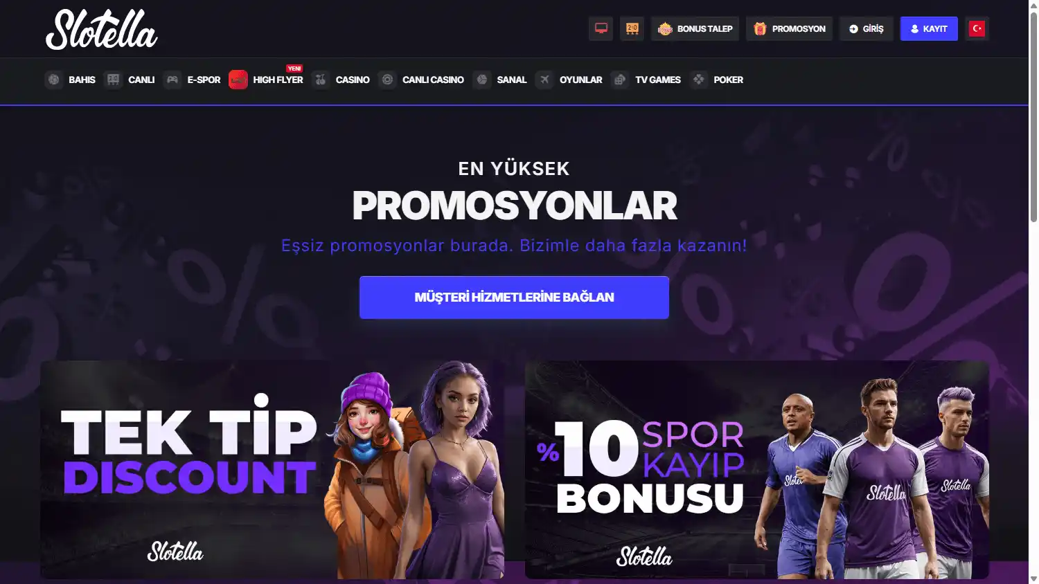 Slotella Casino screenshot 3
